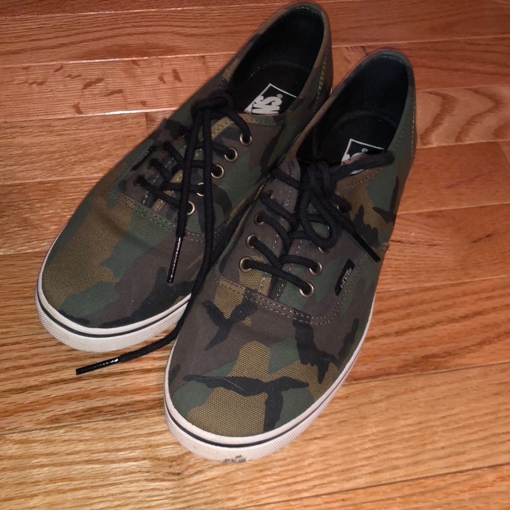 Vans camo sneakers